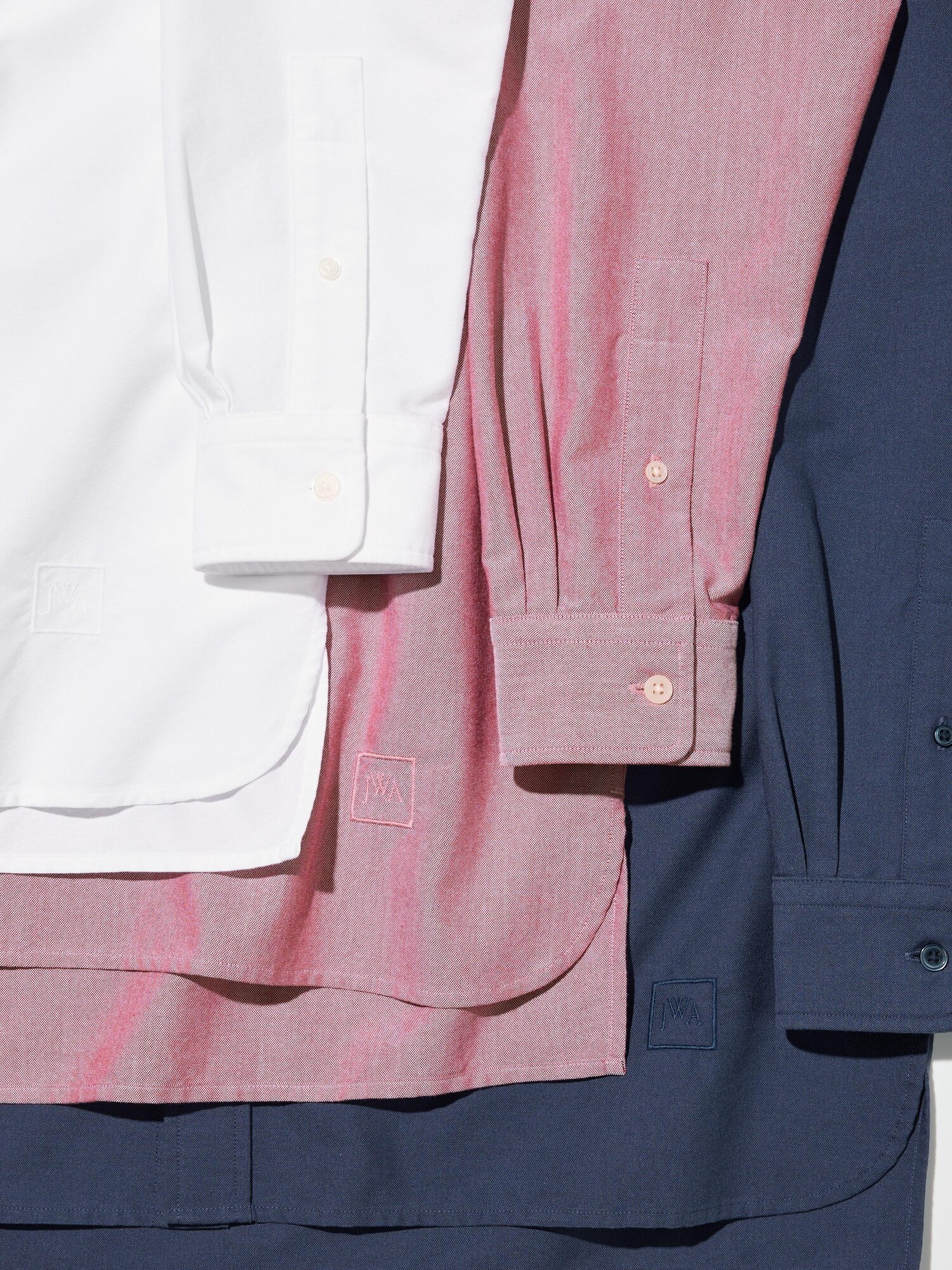 Оверсайз оксфордская рубашка (длинный рукав)