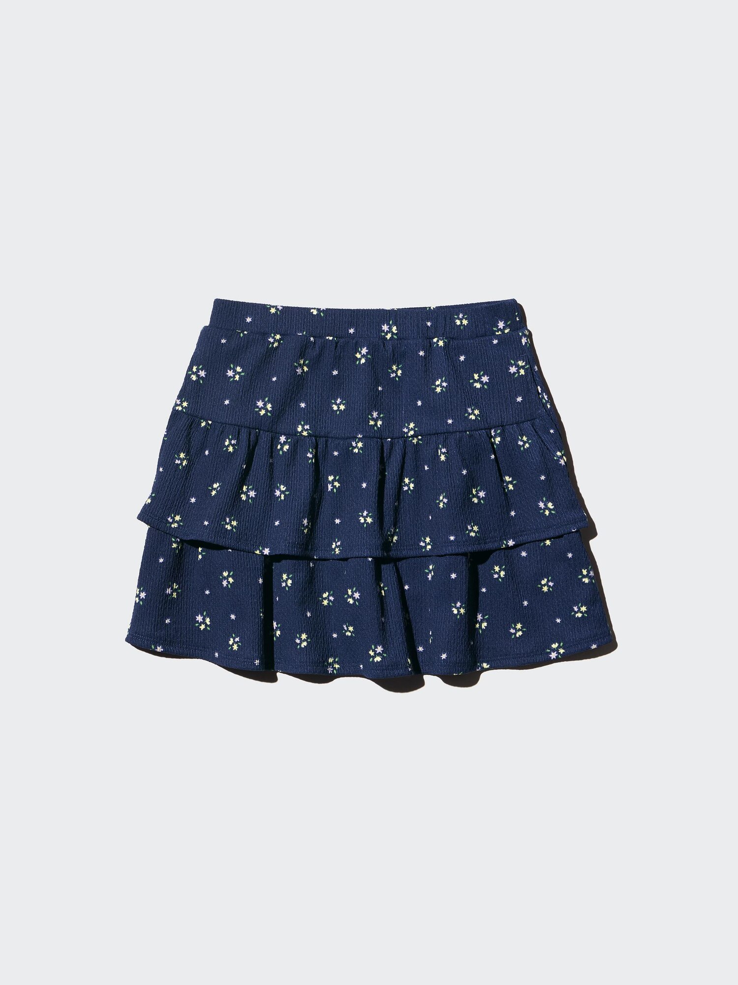 Трикотажные мини-шорты (цветы)