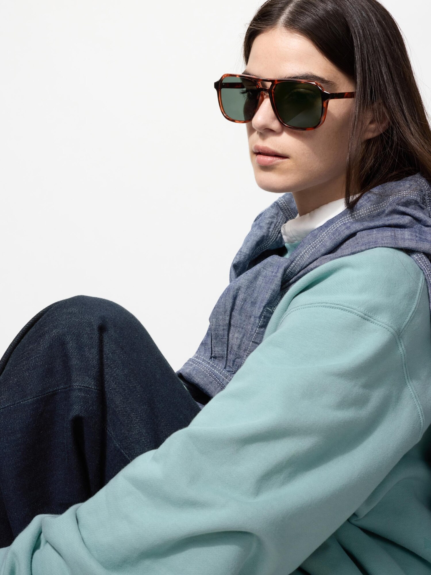 Солнцезащитные очки (с двойной перемычкой)