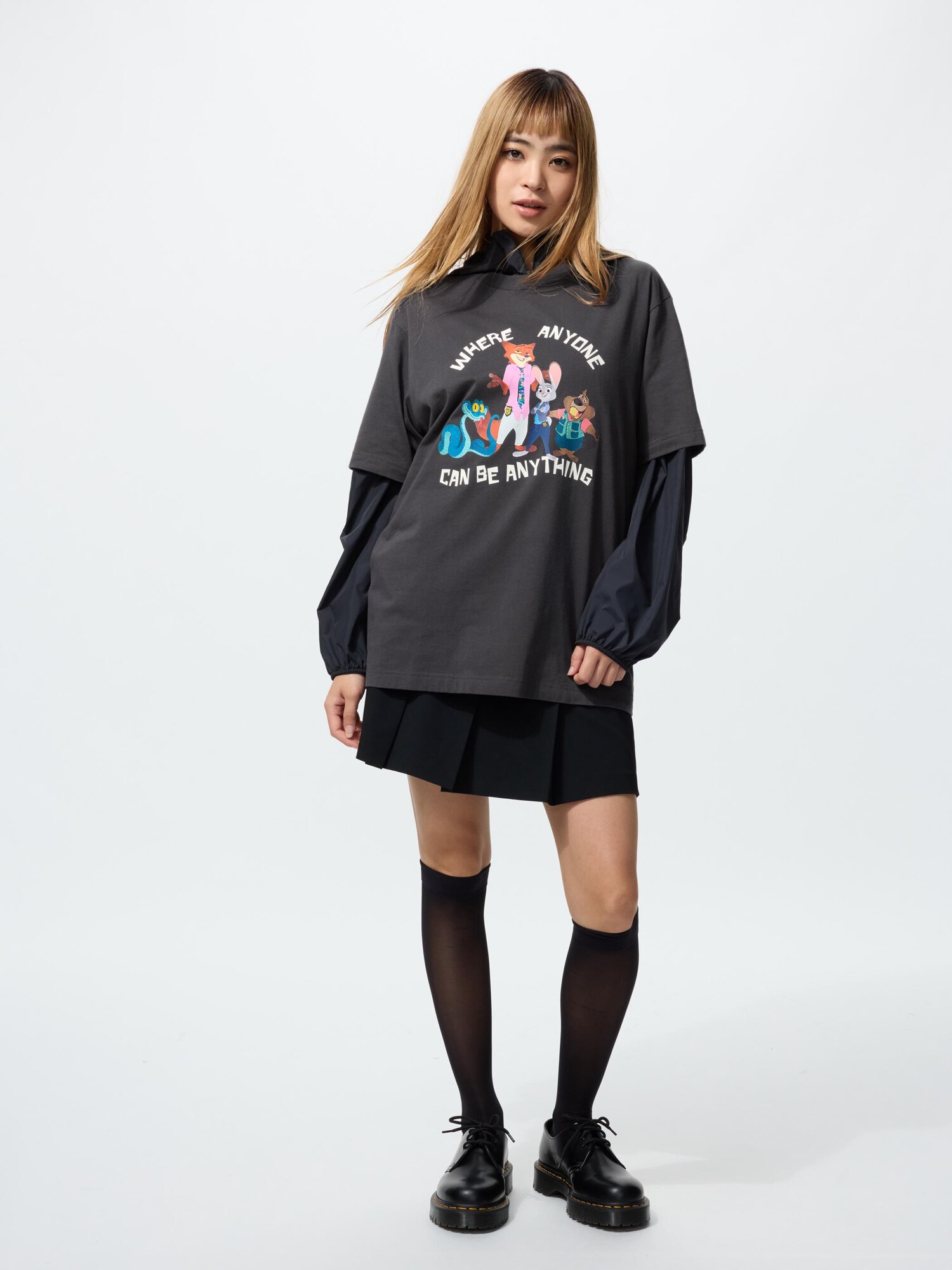 Футболка с принтом ZOOTOPIA UT (с коротким рукавом)