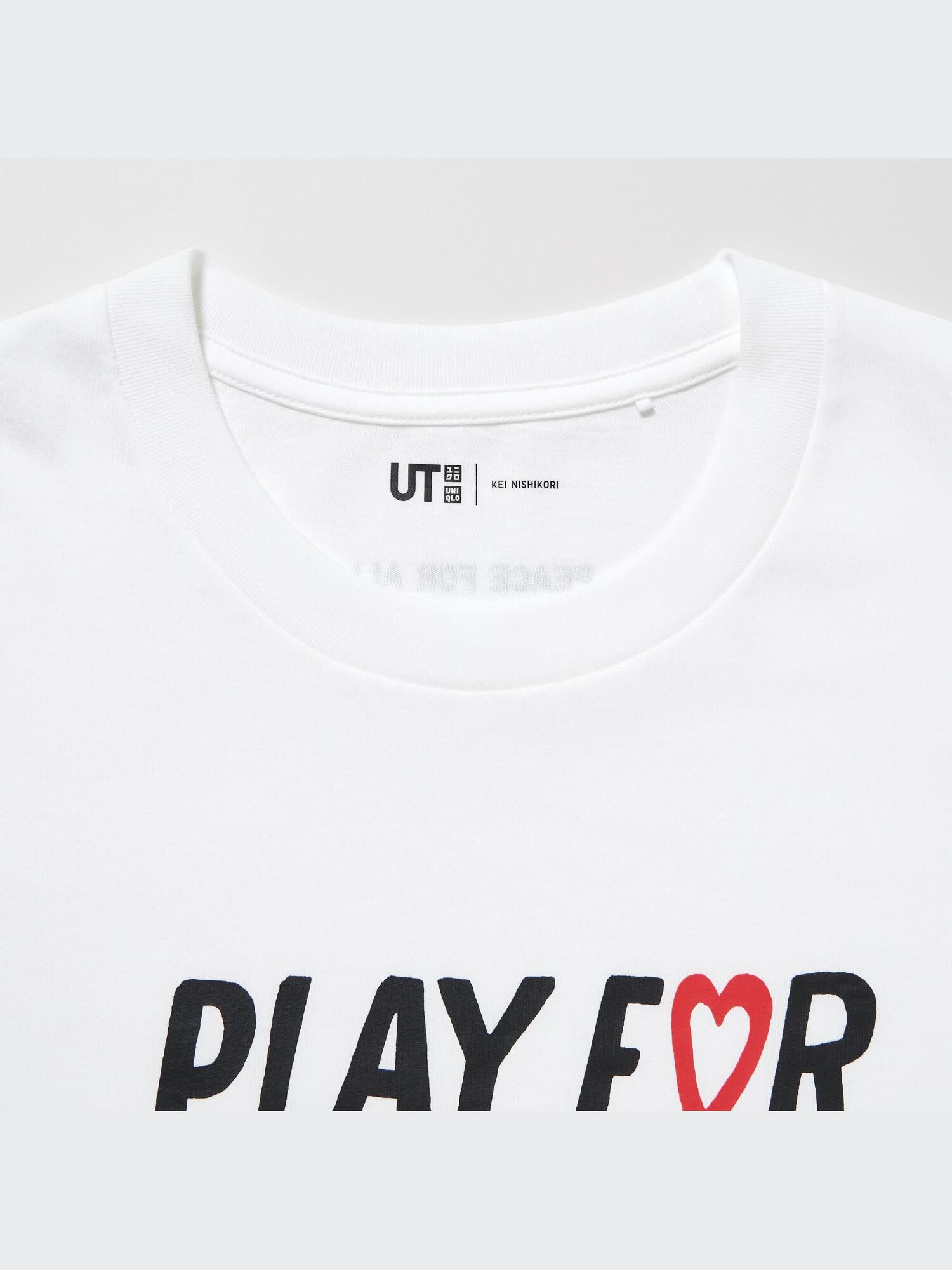 PEACE FOR ALL Графическая футболка (короткий рукав, стандартный крой) Kei Nishikori