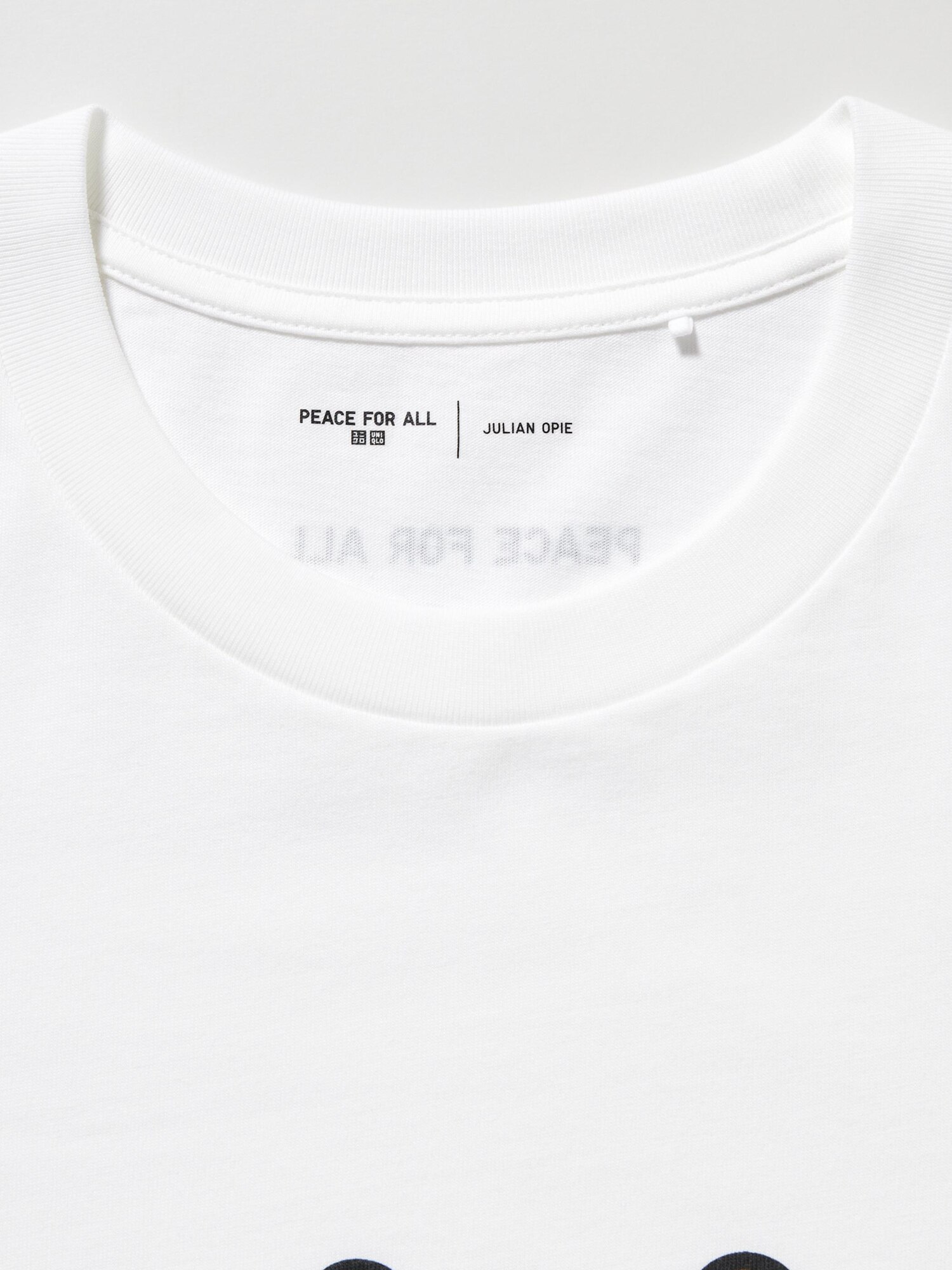 PEACE FOR ALL Графическая футболка (короткий рукав, стандартный крой) Julian Opie