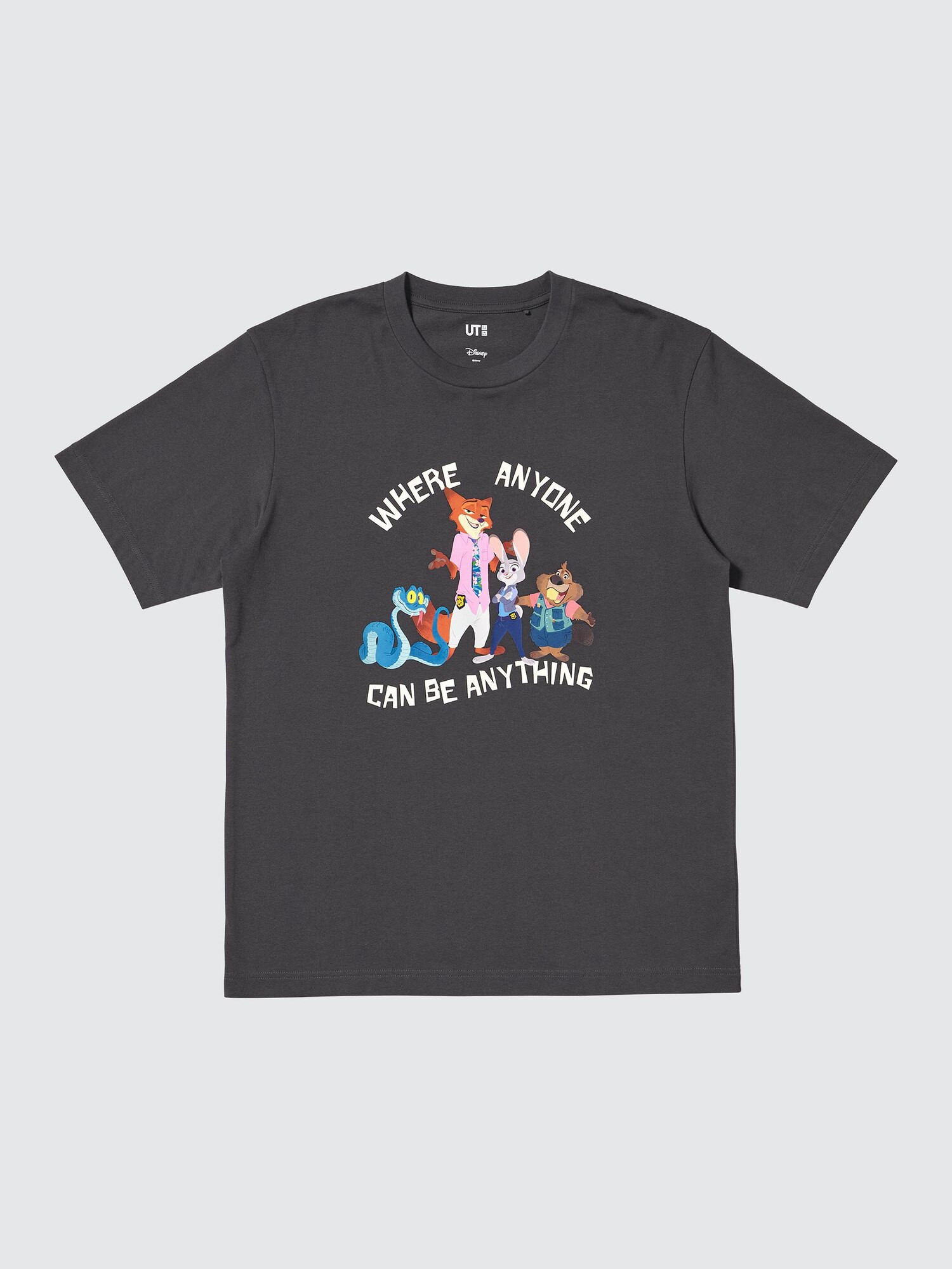 Футболка с принтом ZOOTOPIA UT (с коротким рукавом)