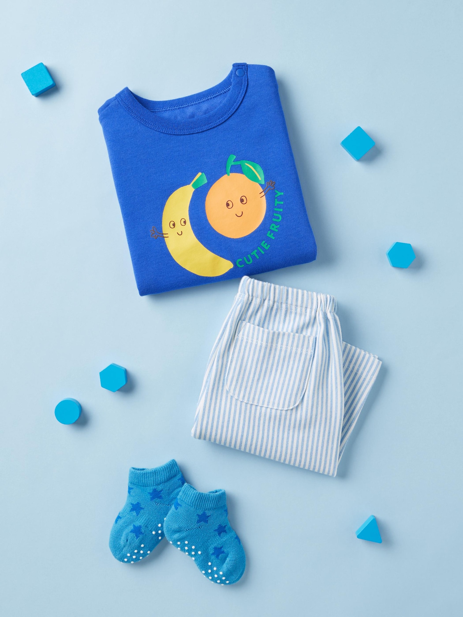 Короткие леггинсы BT AIRism (релакс-фит) в полоску