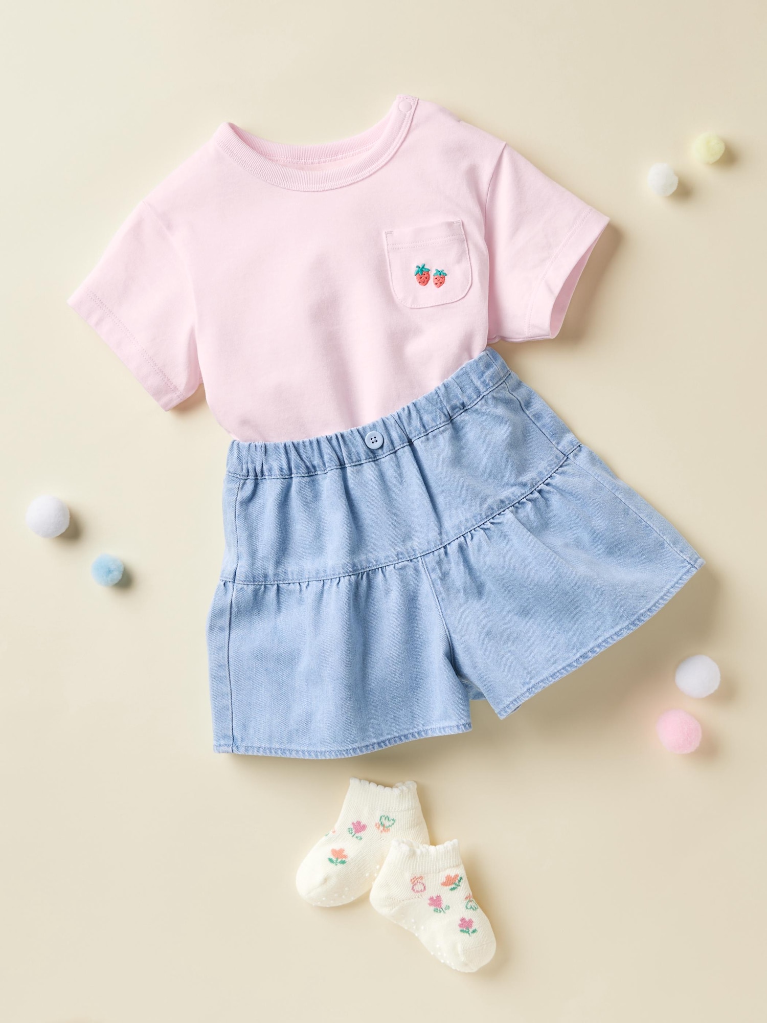 Футболка с круглым вырезом BT AIRism из хлопка (с нашивкой)