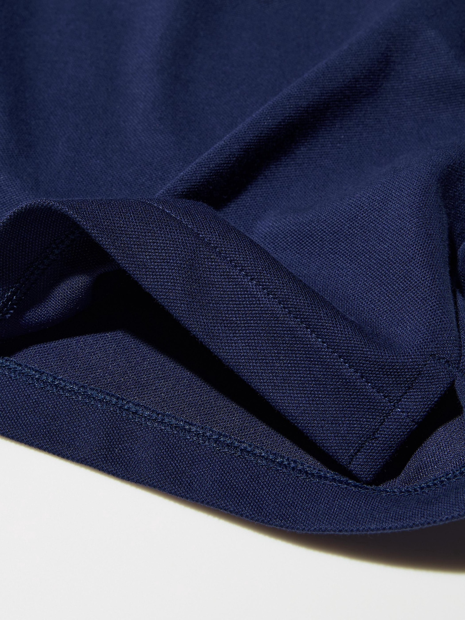 AIRism Хлопковое поло из пике (короткий рукав)