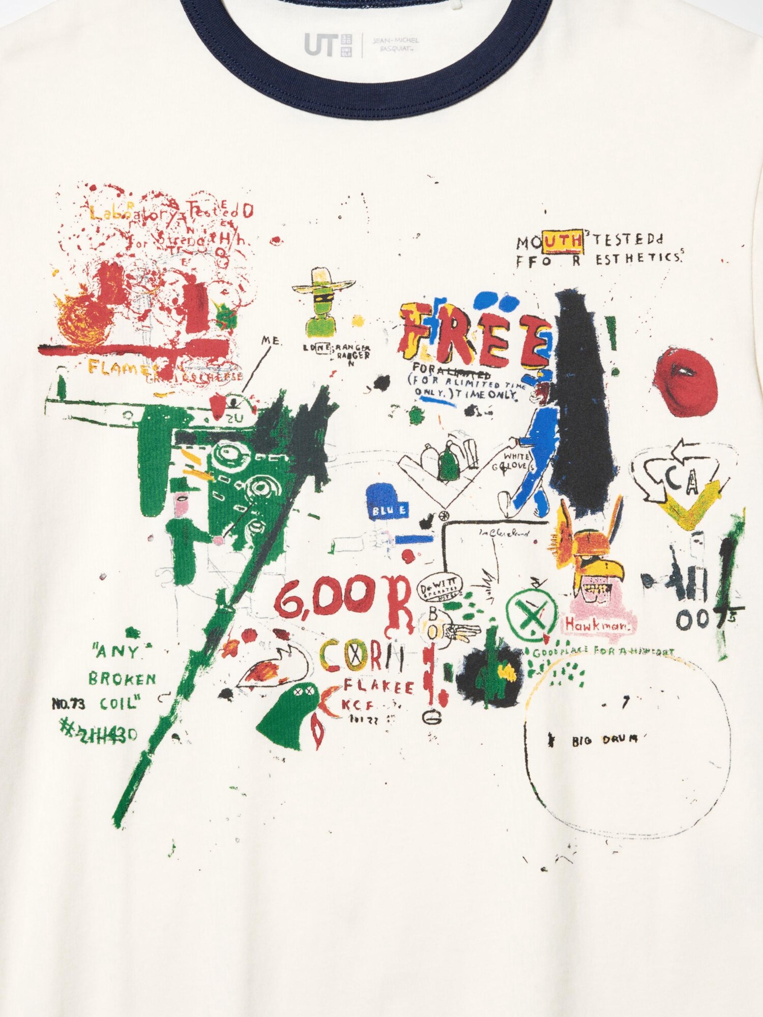 Детская футболка с графическим принтом NY POP ART, Basquiat