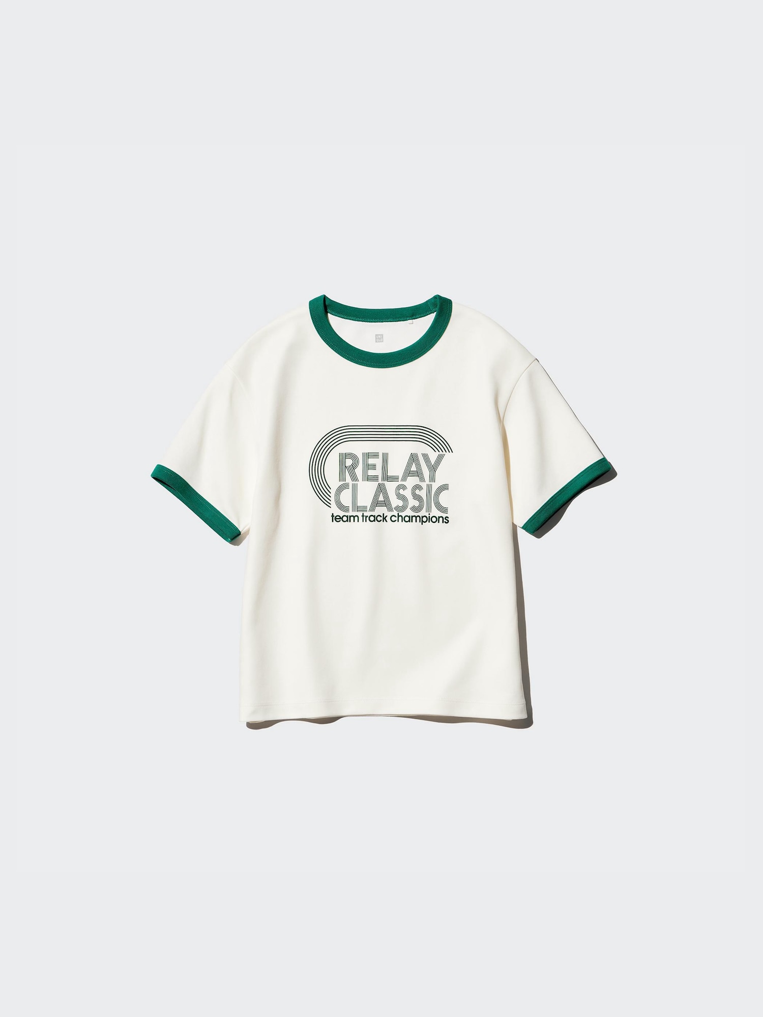 Детская футболка с круглым вырезом из хлопка и ткани AIRism с принтом (с перекрестными бретельками)