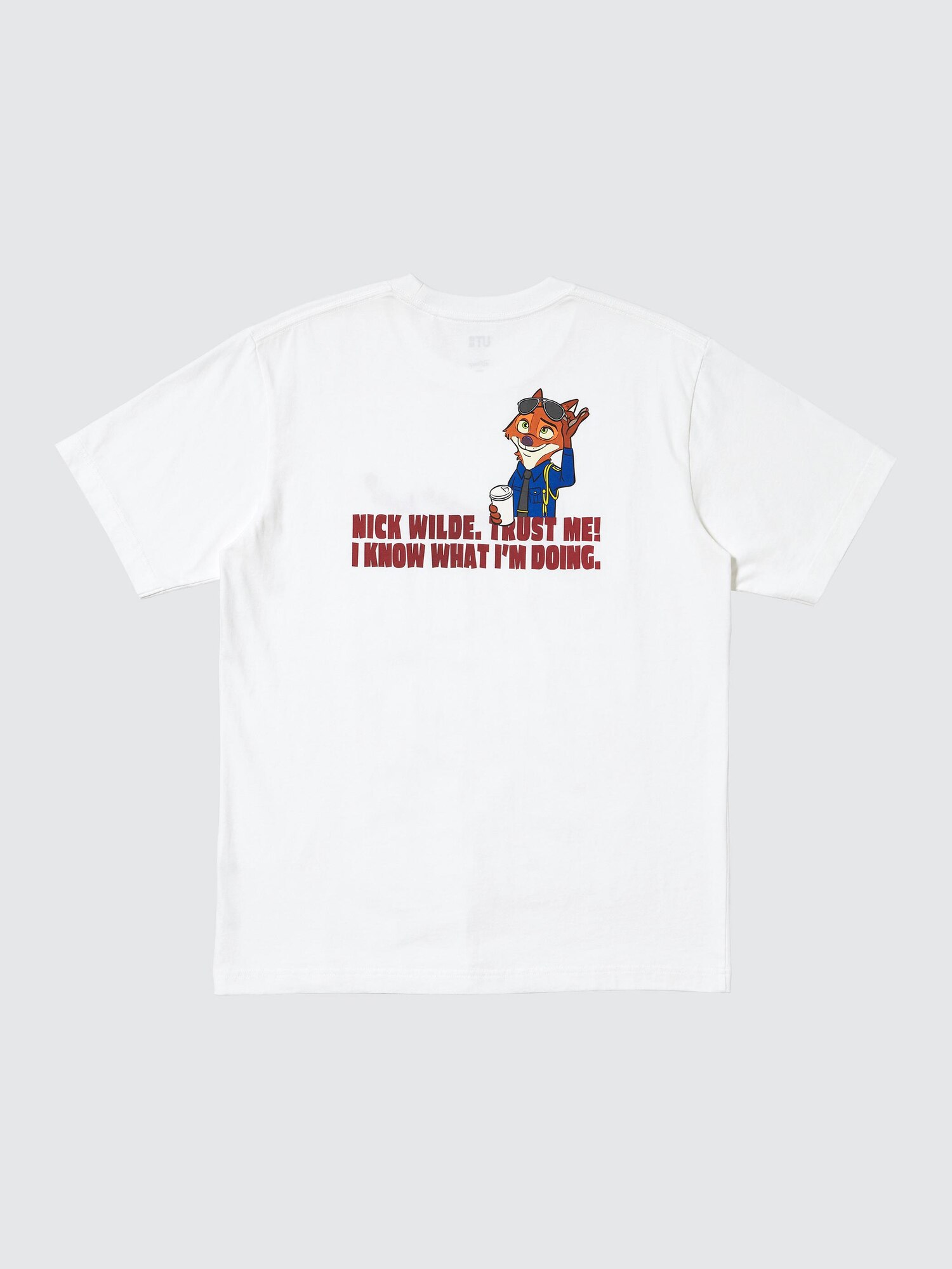 Футболка с принтом ZOOTOPIA UT (с коротким рукавом) A