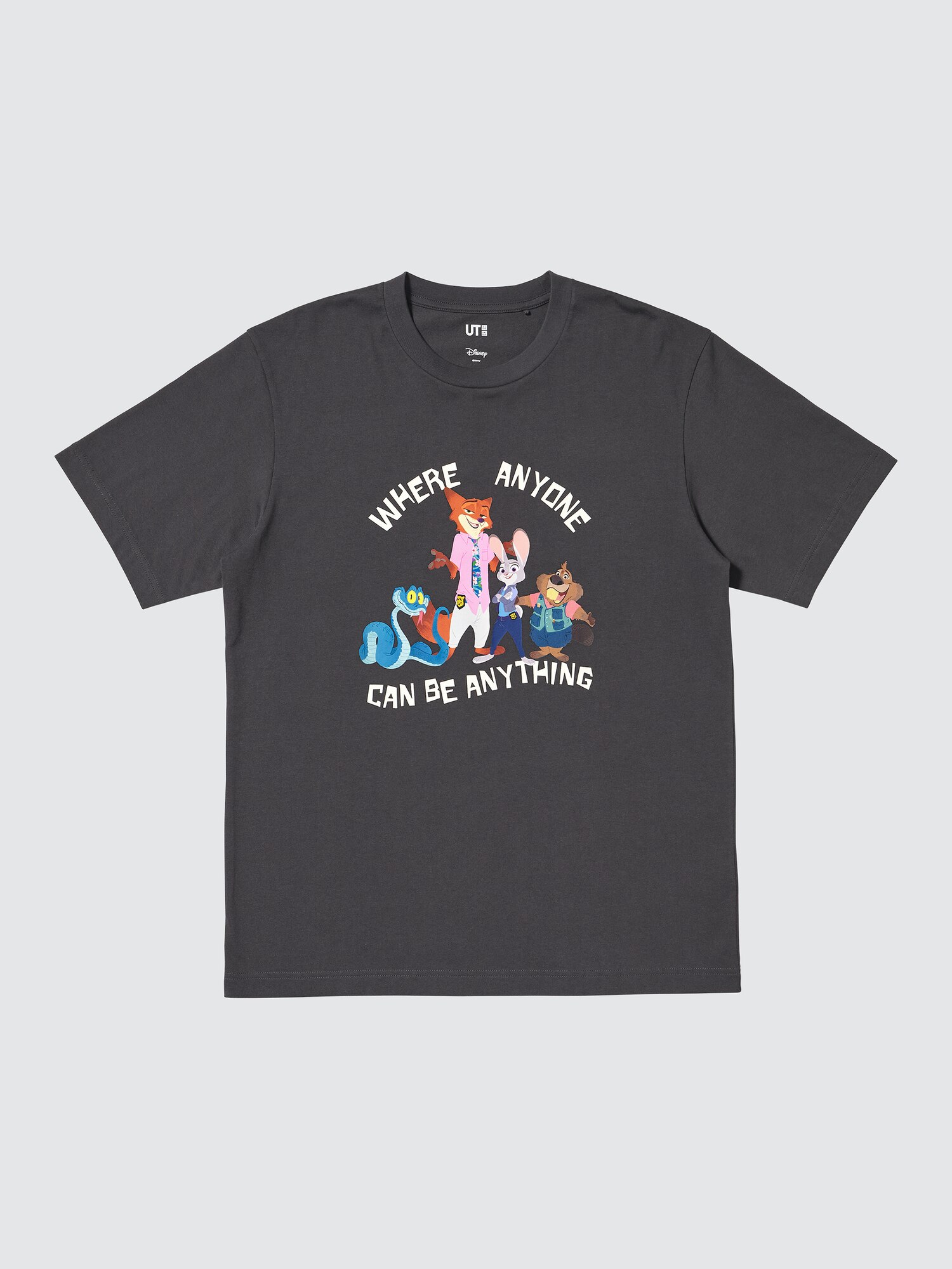Футболка с принтом ZOOTOPIA UT (с коротким рукавом)