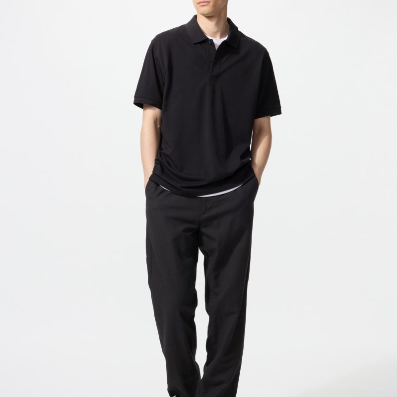 Брюки свободного кроя из льняной смеси