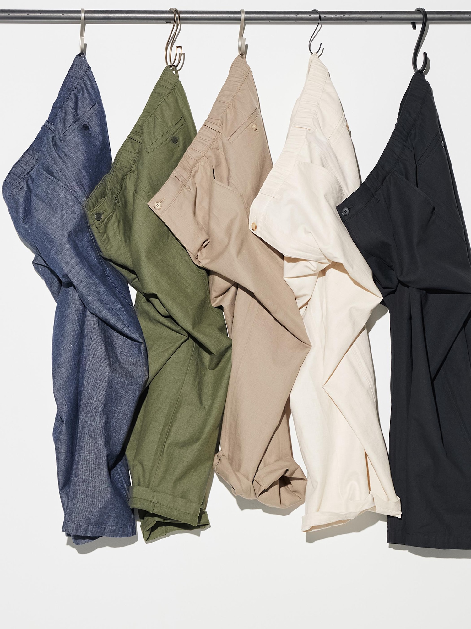 Брюки свободного кроя из льняной смеси