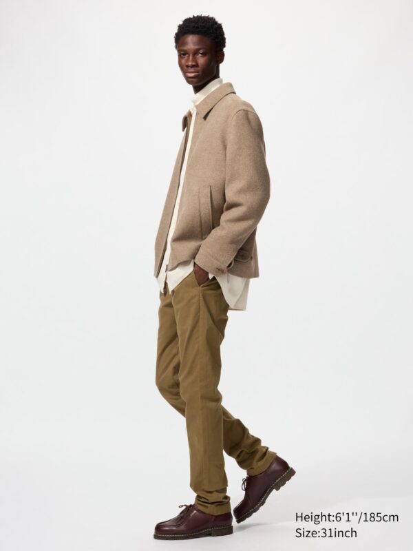 Узкие хлопчатобумажные брюки