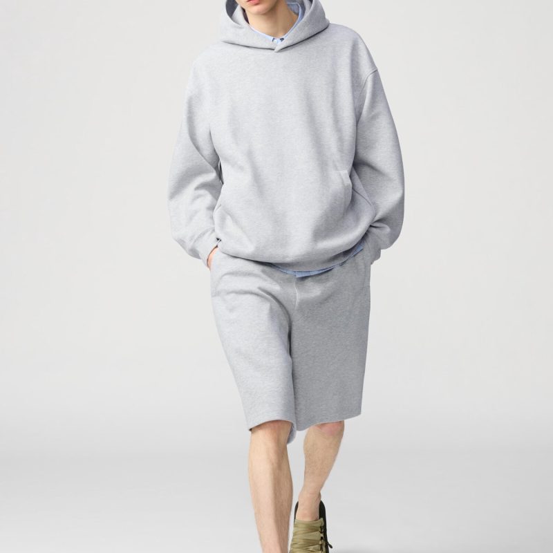 Спортивные широкие шорты