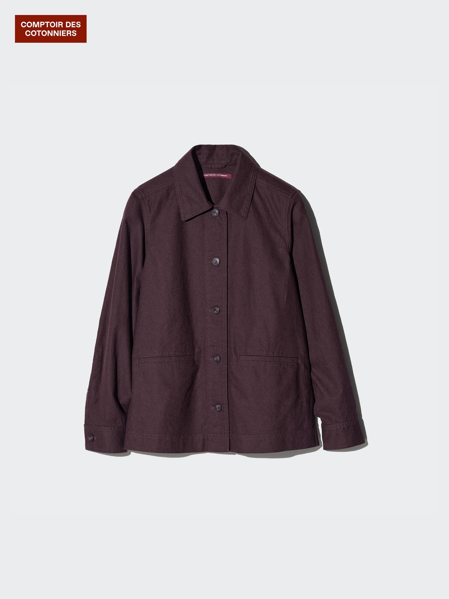 Льняная хлопчатобумажная куртка