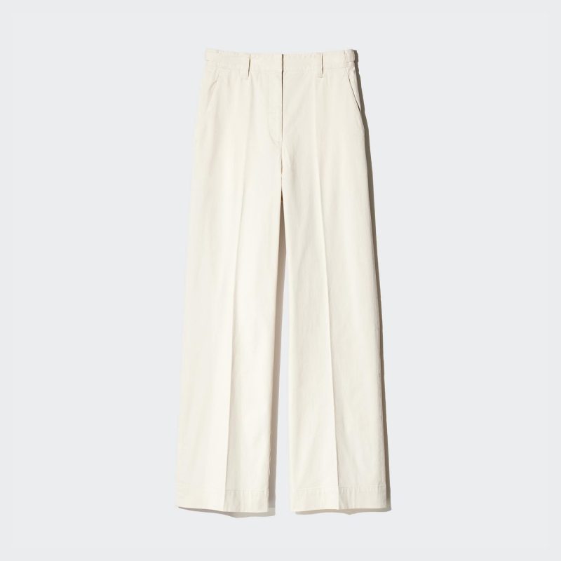 Прямые брюки из хлопка