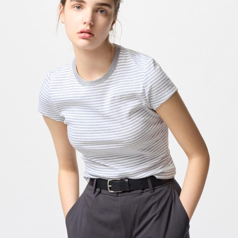 Мини-футболка (в полоску)