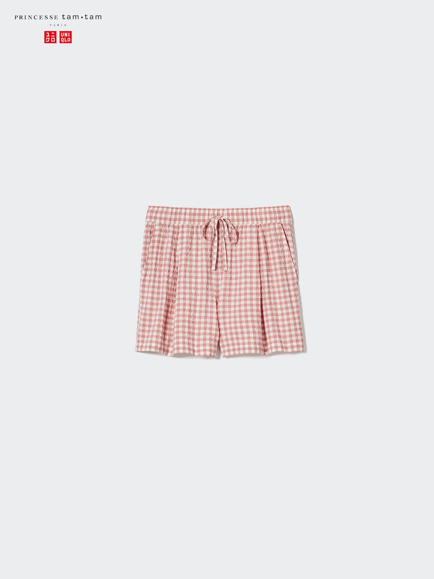 Легкие шорты на резинке (в полоску)