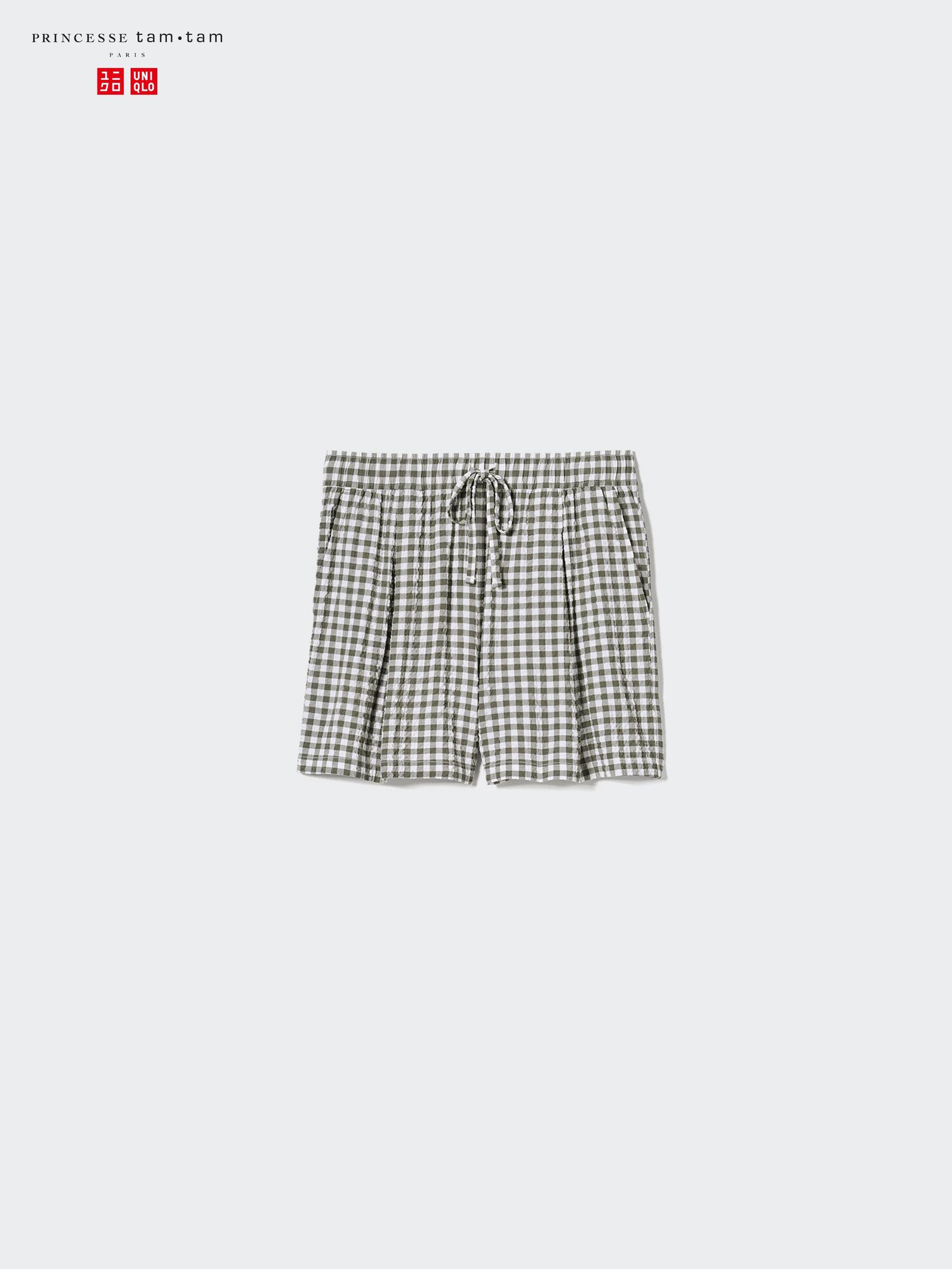 Легкие шорты на резинке (в полоску)