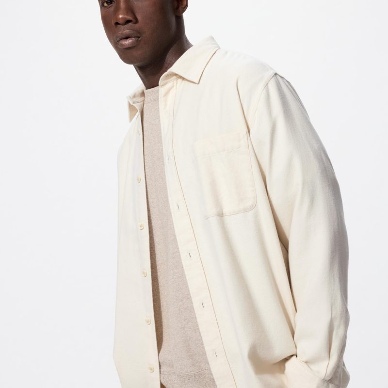 Фланелевая рубашка (с обычным воротником)