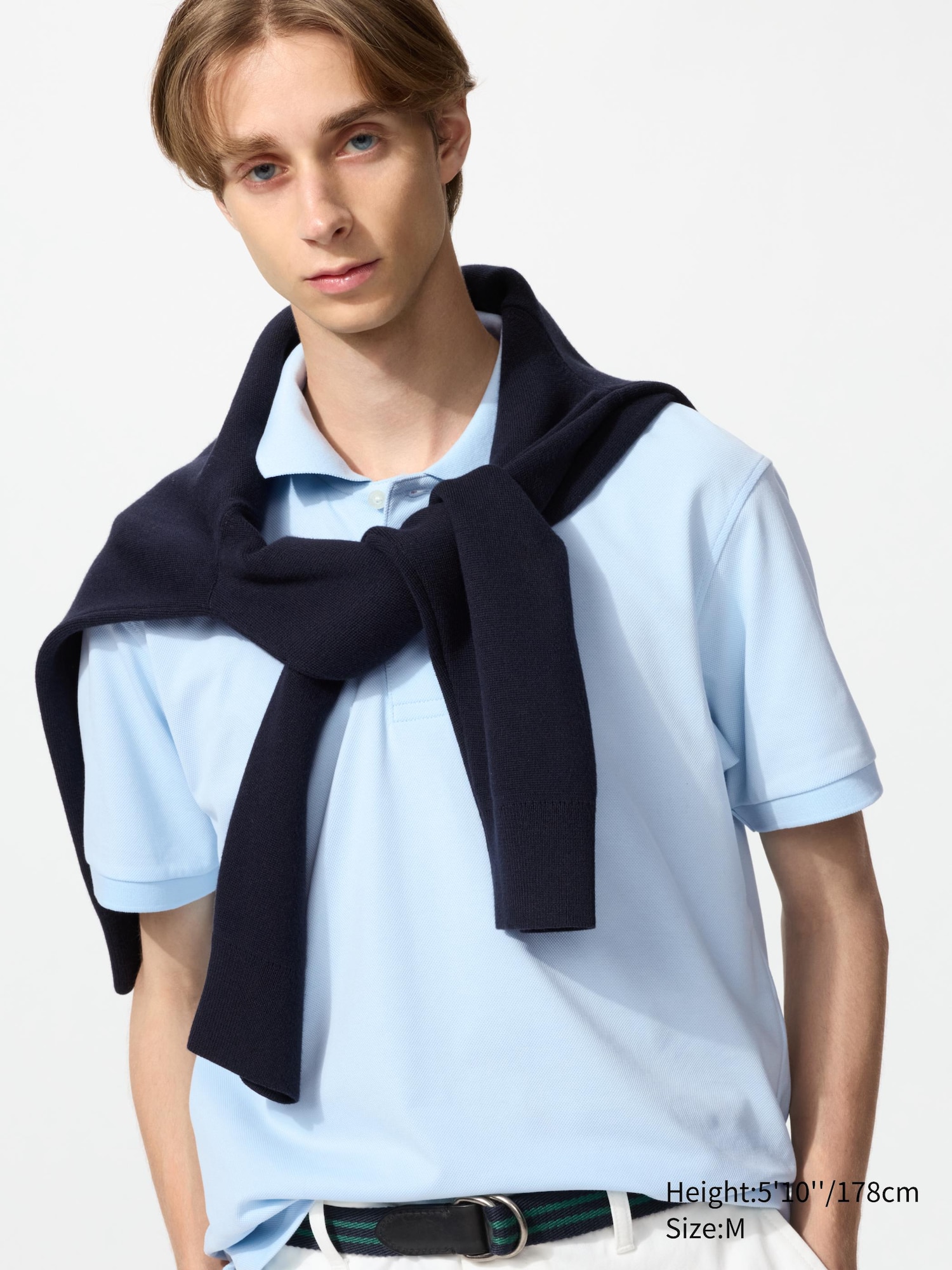 СУХАЯ рубашка поло из пике