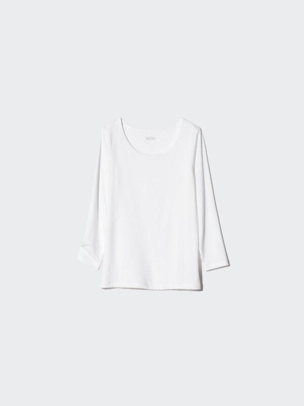 Детская футболка с высоким воротом Heattech (длинный рукав)