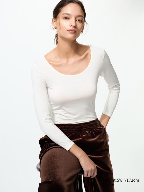 Футболка HEATTECH с круглым вырезом горловины (длинный рукав)