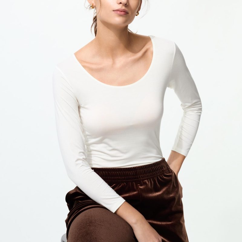 Футболка HEATTECH с круглым вырезом горловины (длинный рукав)