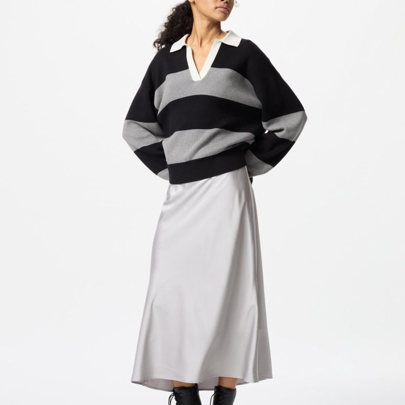 Атласная юбка