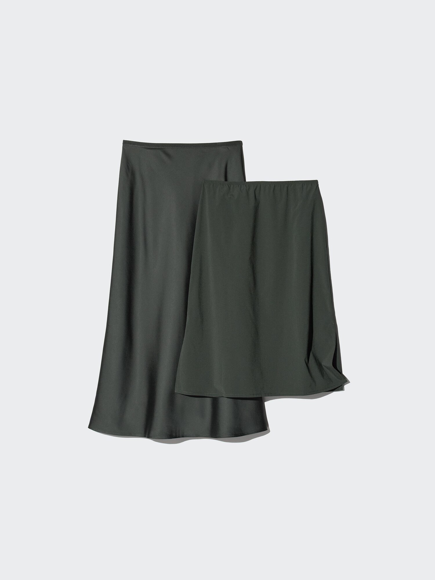 Атласная юбка