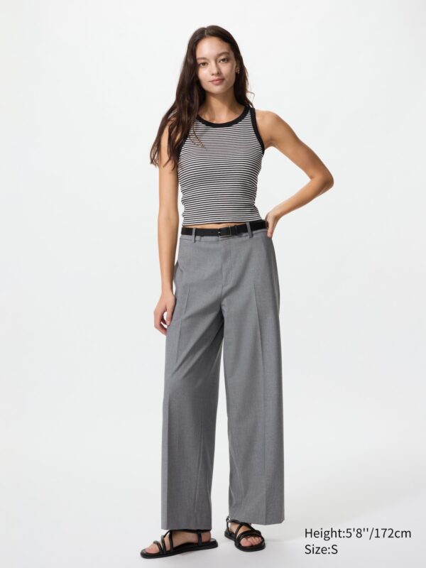 Элегантные широкие брюки