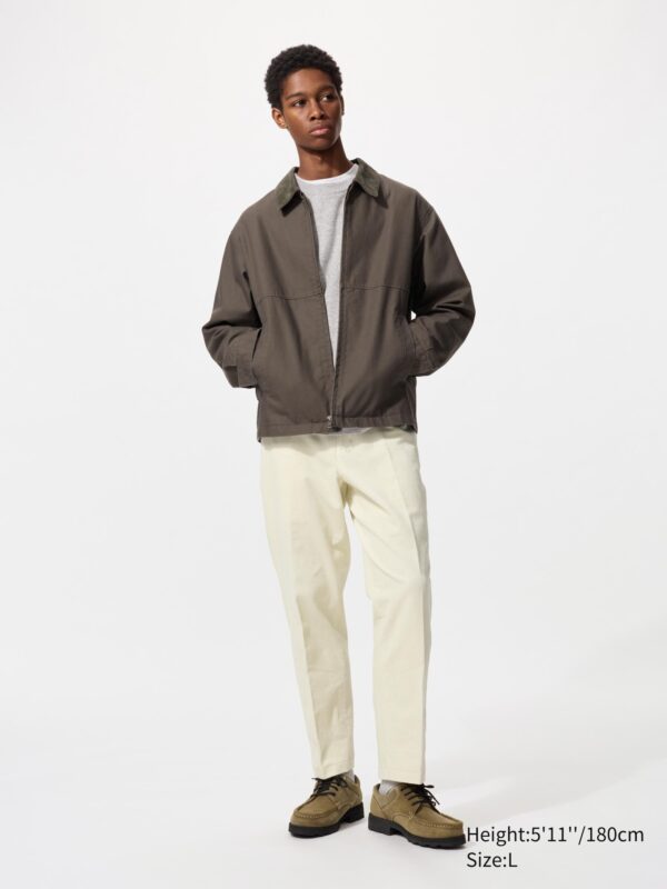 Элегантные брюки до щиколоток (вельветовые)