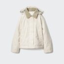 Короткая куртка из материала PUFFERTECH