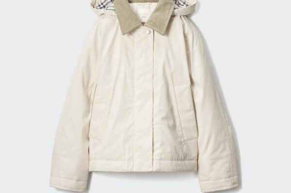 Короткая куртка из материала PUFFERTECH