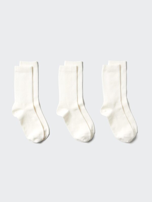 Носки / 3-футовая пара / Ребристые