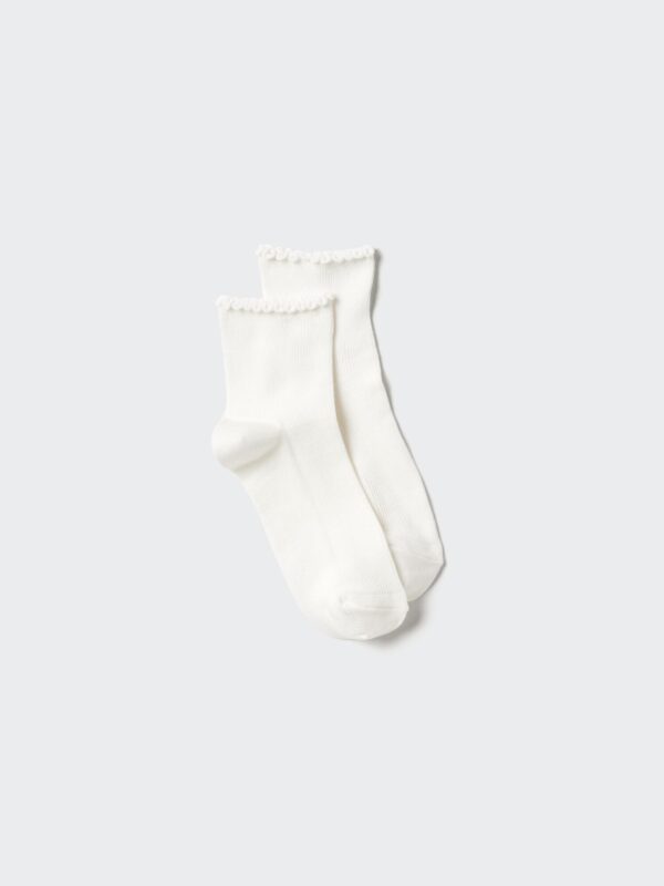 Носки HEATTECH (с круглой оборкой)