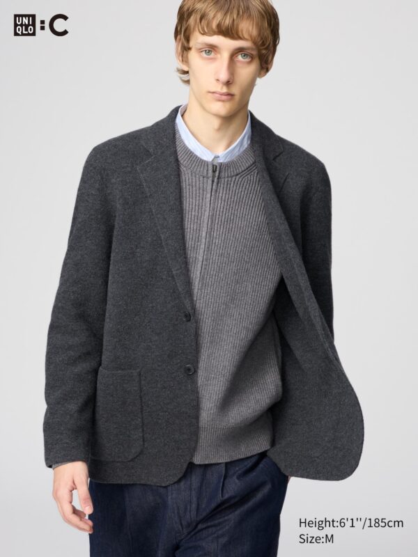 Вязаный жакет