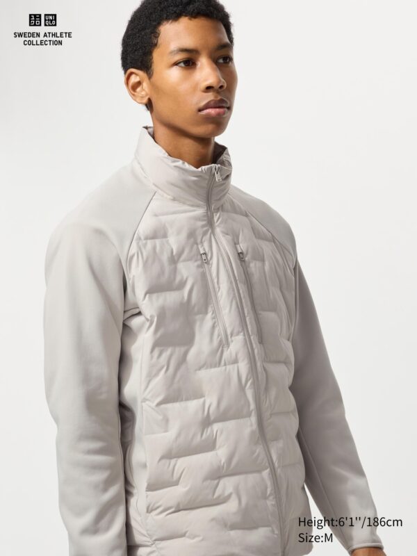 Комбинированная куртка из флиса PUFFERTECH