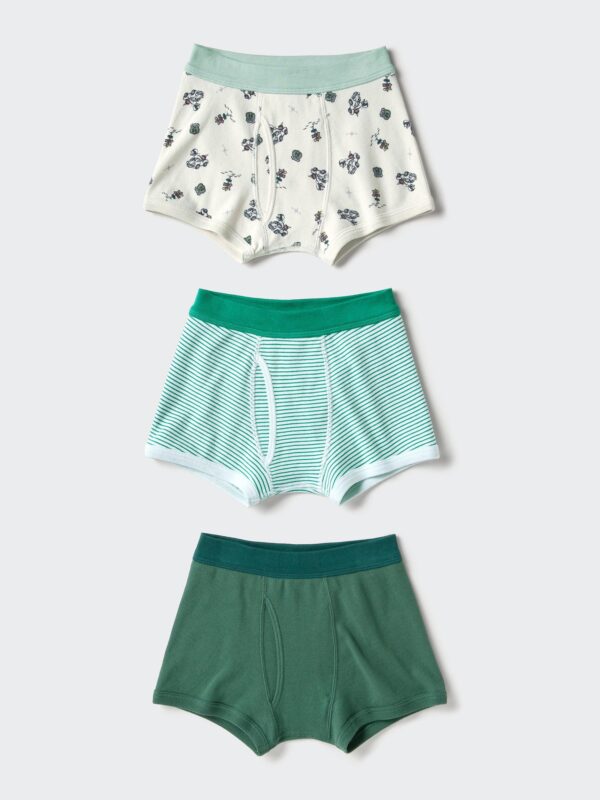 Трусы-боксеры для мальчиков, 3 шт.