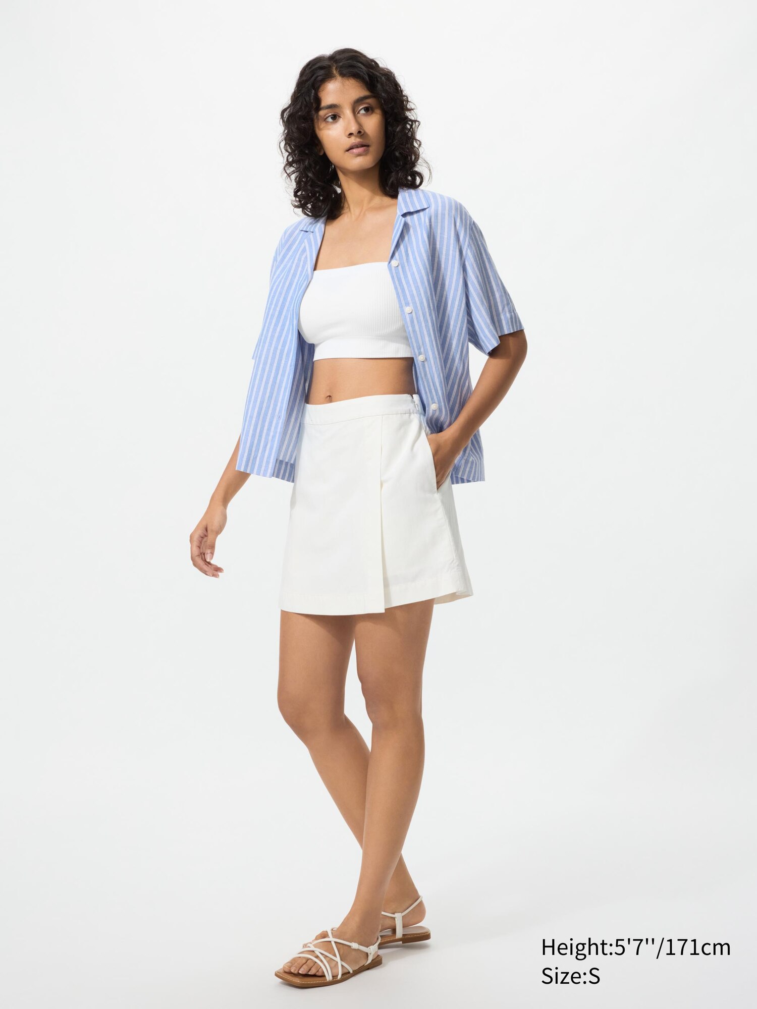 Льняная смесь Skort