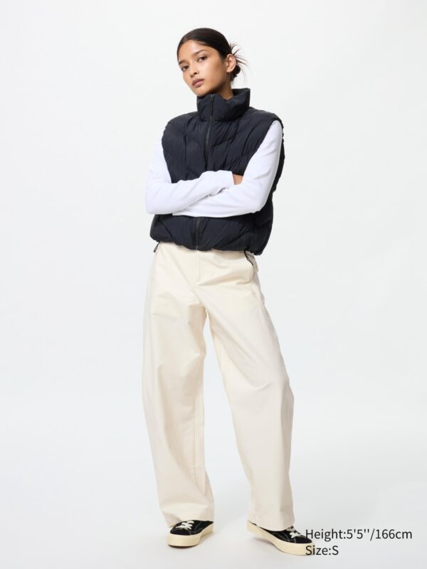 Трикотажные брюки-бочкообразки