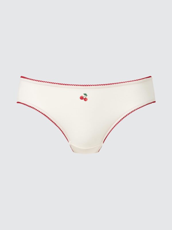 Трусики-бикини (вишневые)