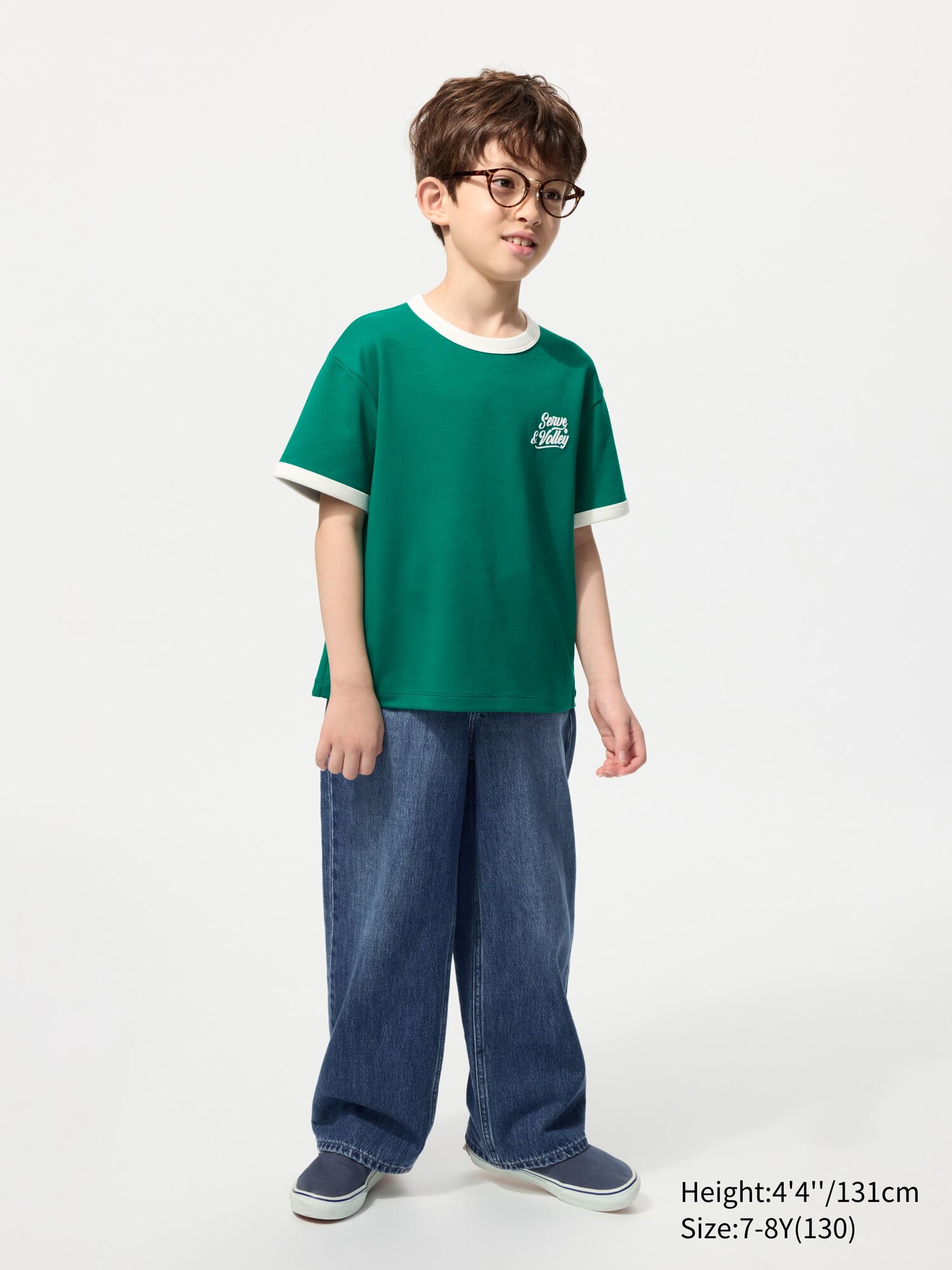 Хлопковая футболка с круглым вырезом AIRism (графическая)