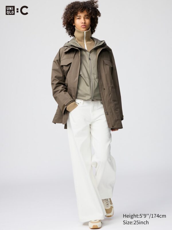 Широкие джинсы с низкой посадкой