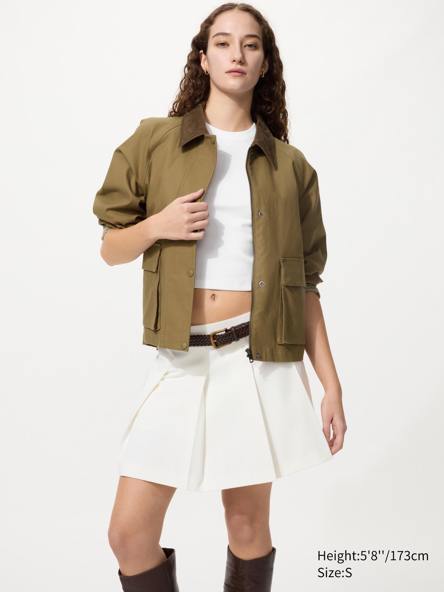 Юбка в складку