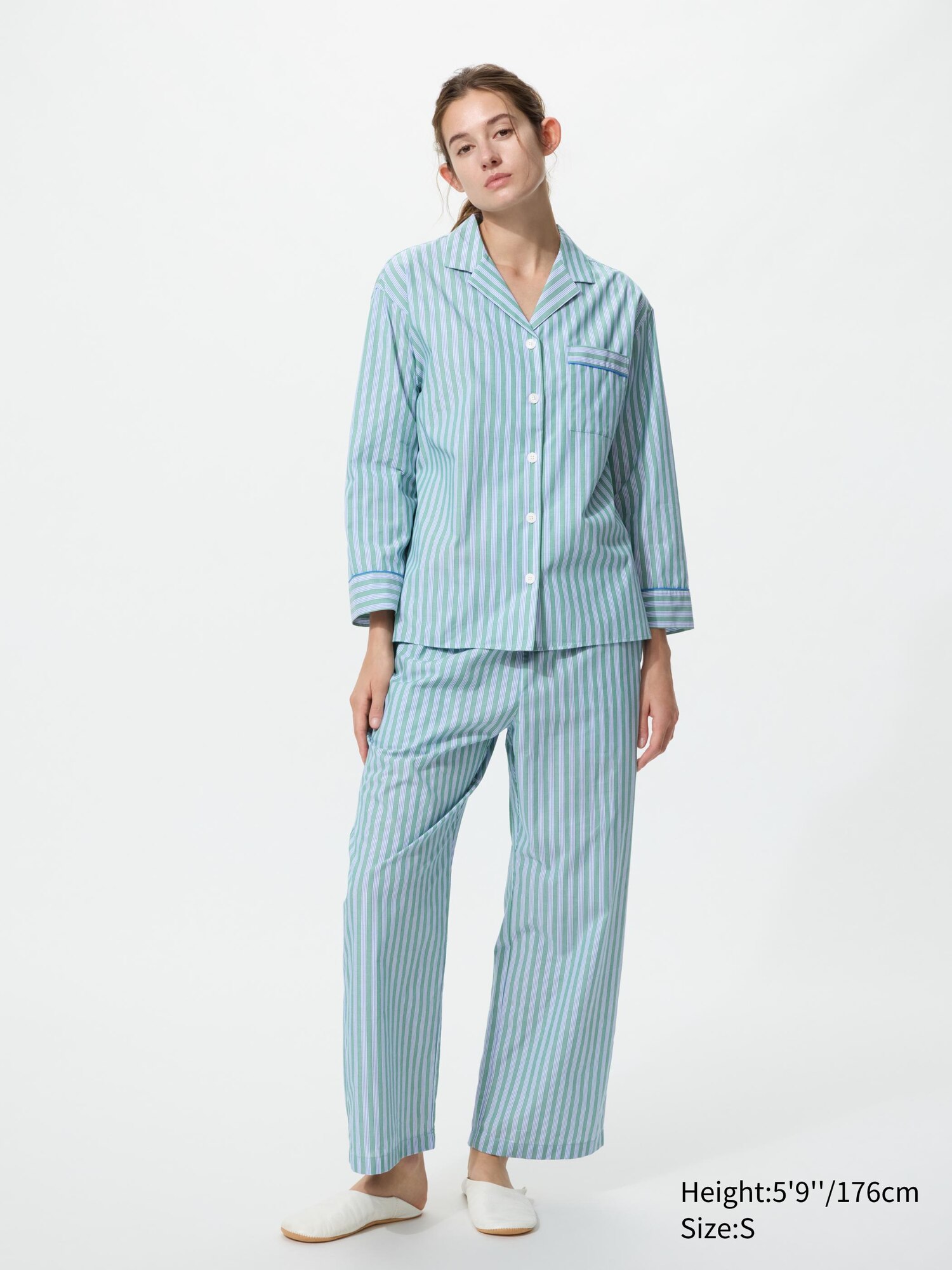 Хлопчатобумажная пижама (с длинным рукавом)