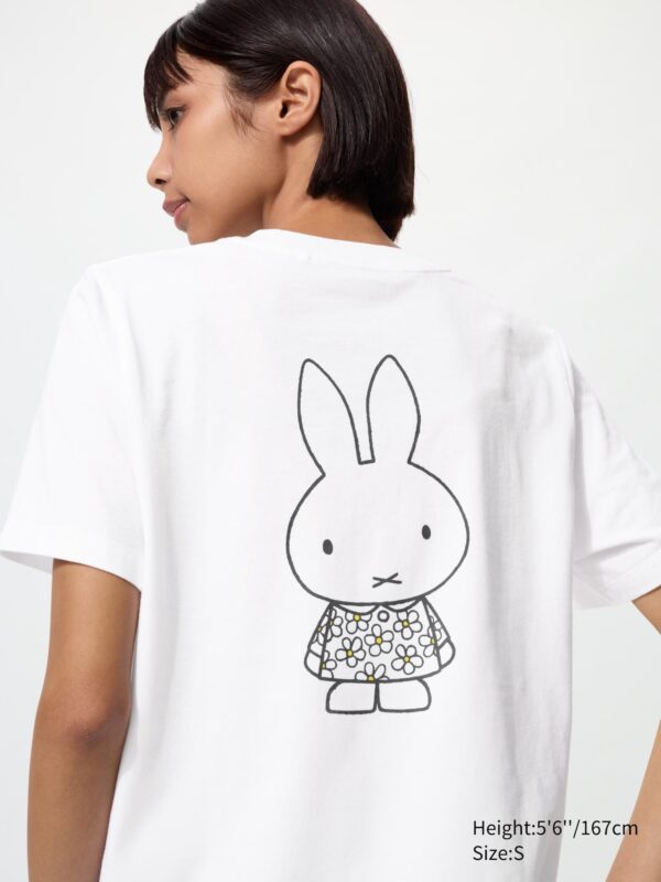 футболка с графическим принтом miffy in bloom UT