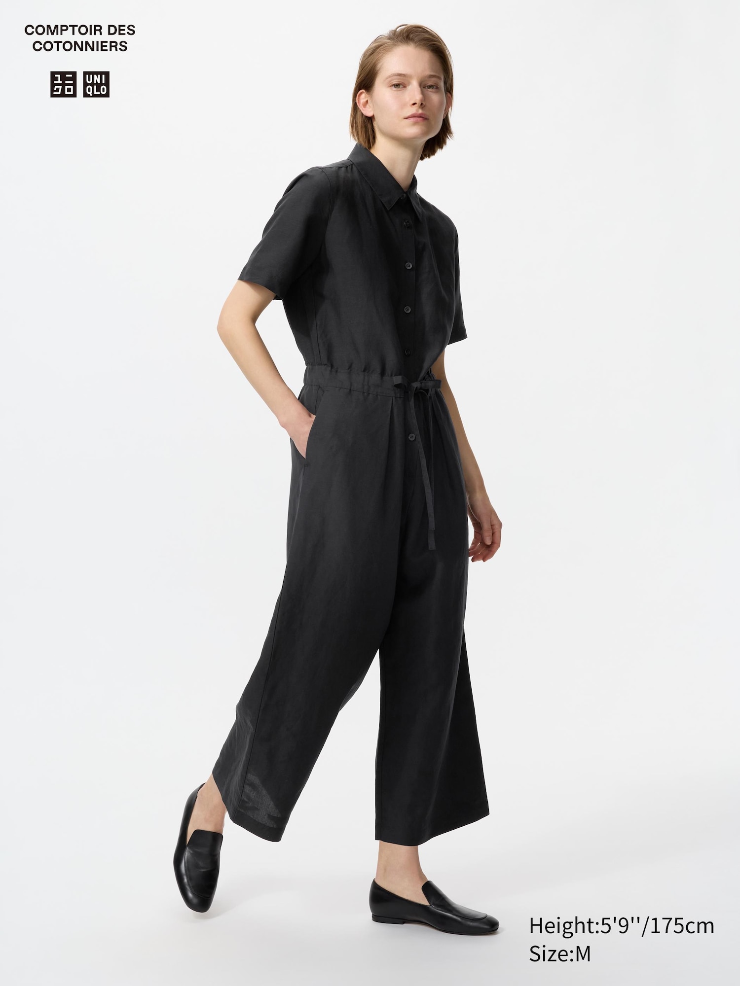 Linen Blend Jumpsuit