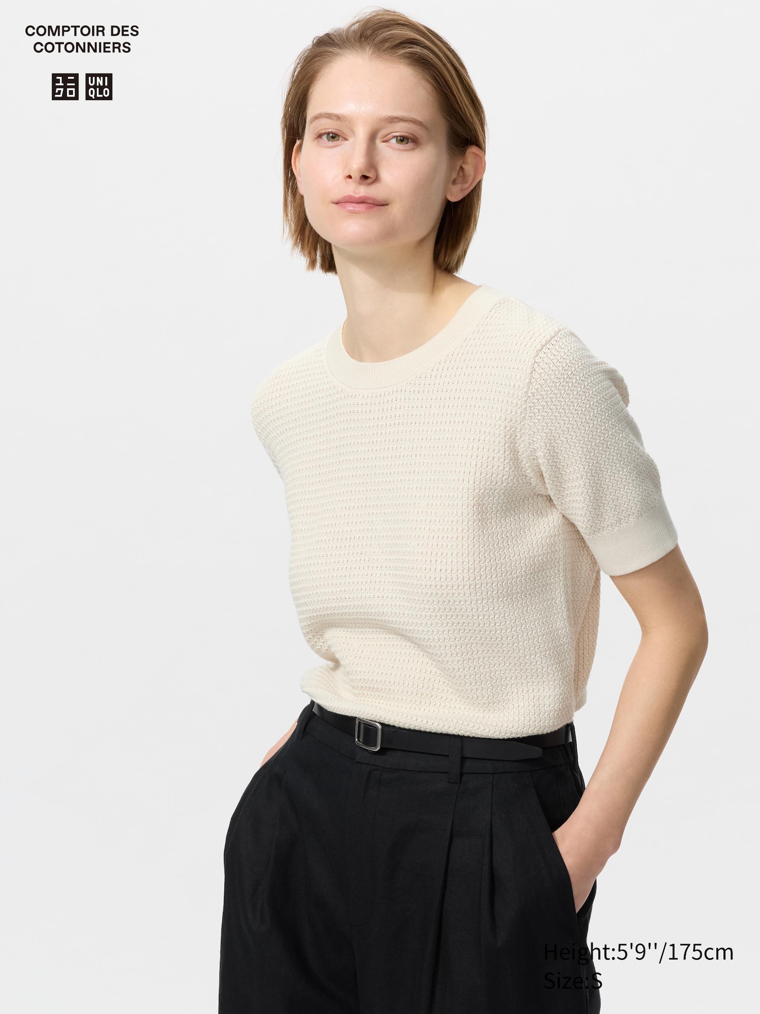 Cotton Crew Neck Jumper (Short Sleeve)