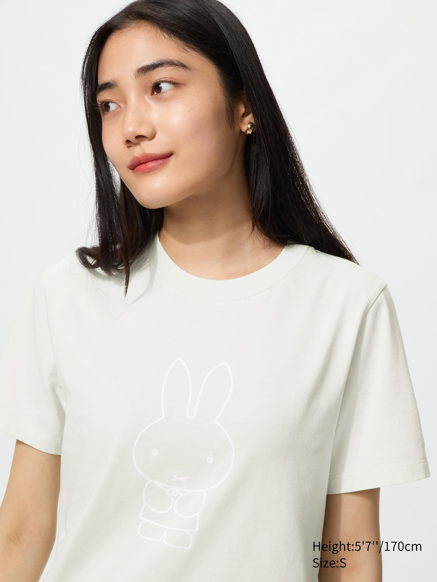 футболка с графическим принтом miffy in bloom UT